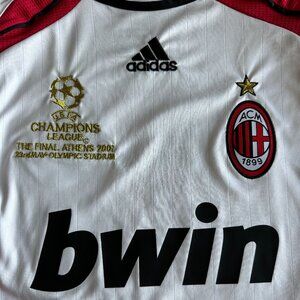 Adidas AC Milan 2007 champions league final jersey, #22 Kaka, size large